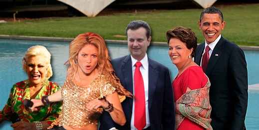 Governo seduz Obama, Kassab, Shakira, Hebe e 