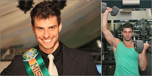 Conheça o treino que fez o Mister Brasil perder 7 kg em dois meses