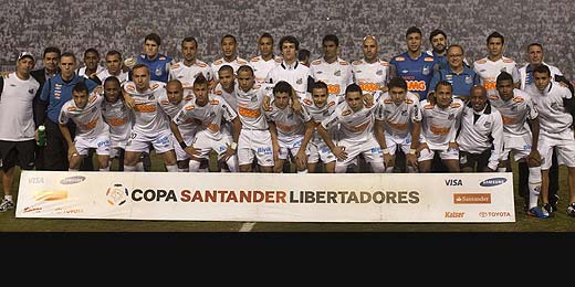 Pegue o papel de parede do Santos, tricampeão da Libertadores