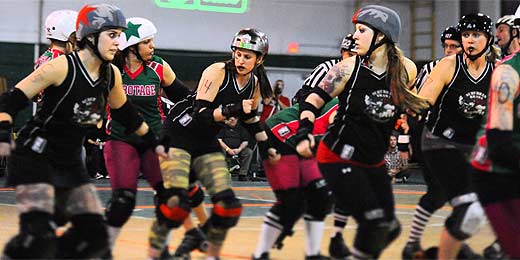 Conheça o roller derby, esporte de meninas com pancadaria; assista