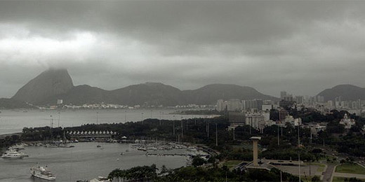 Temperatura do Rio de Janeiro cai de 37º C, ontem, para 19º C, hoje