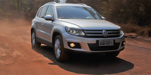 Divulgação VW Tiguan exibe bom comportamento para tentar aprovação nas vendas