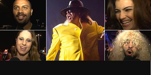 Danilo Verpa/Folhapress e Reprodução/UOL Fãs chamam Axl de 'gordão' e respondem se cantor ainda é sex symbol