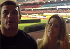 Vitor Belfort v� jogo do S�o Paulo no Morumbi e diz que o UFC SP ser� l�